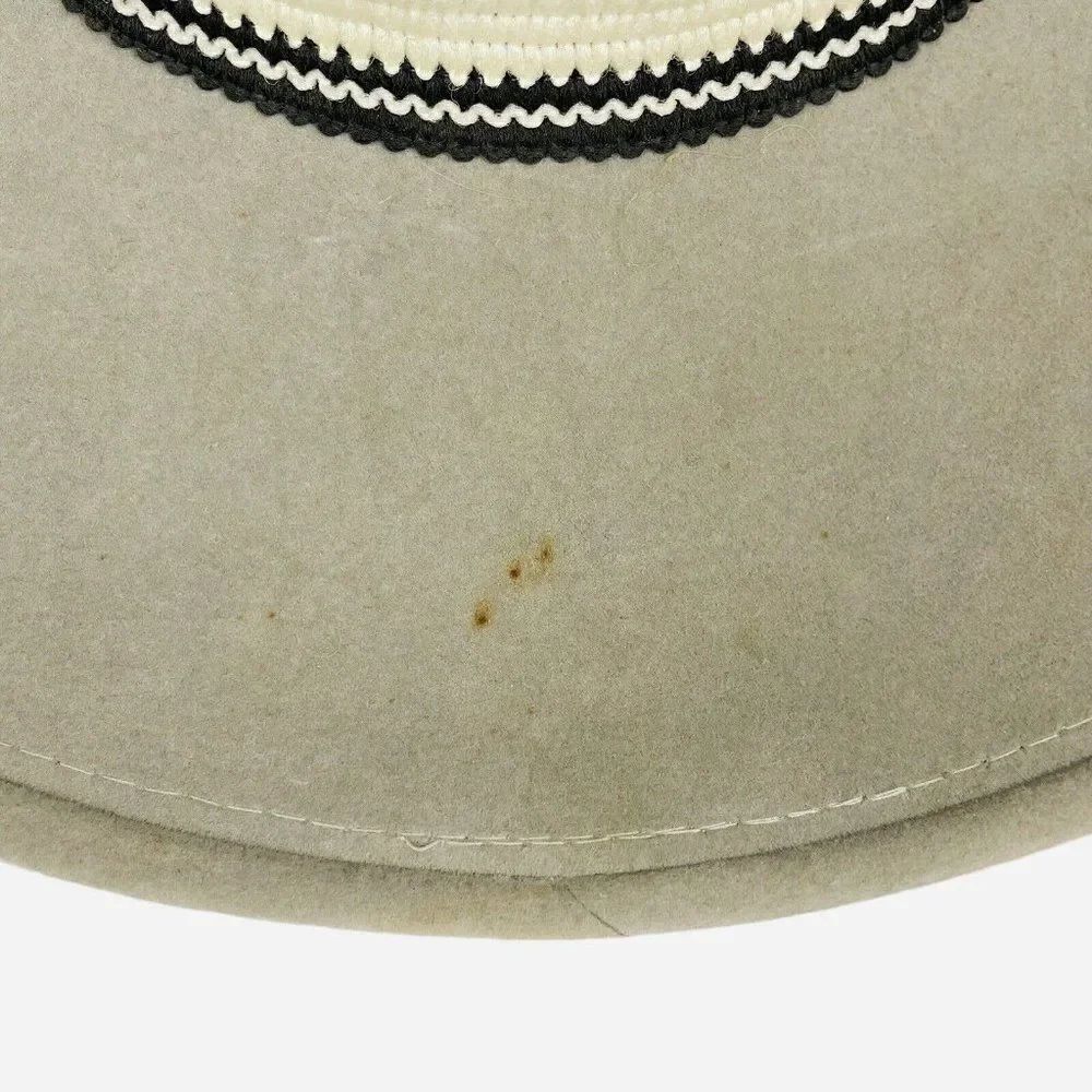 RARE Vintage 80s LOS ANGELES Raiders AJD Suede M Cowboy Western Embroidered Hat - Picture 12 of 12